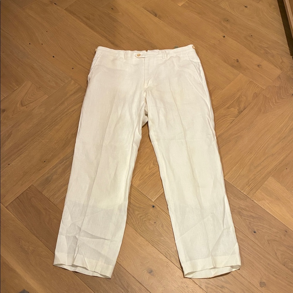 Banana Republic Men's Off-White Chinos
